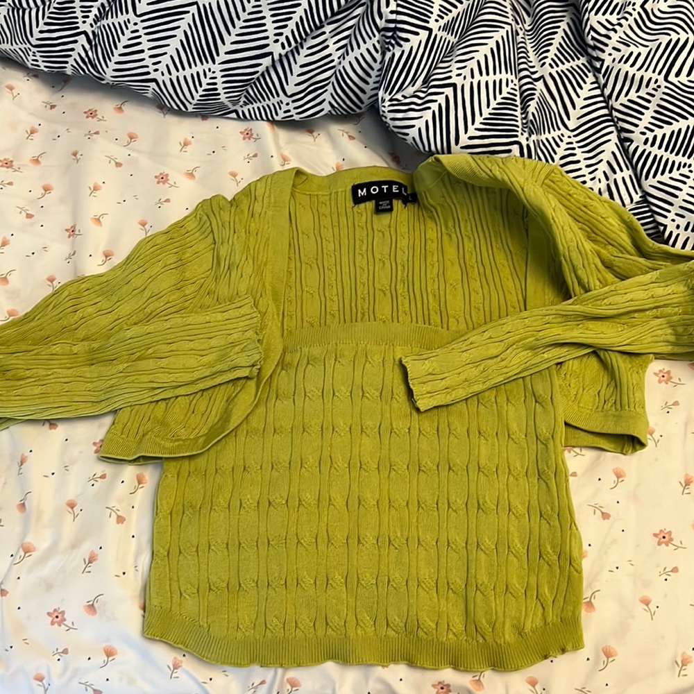 Crop top set